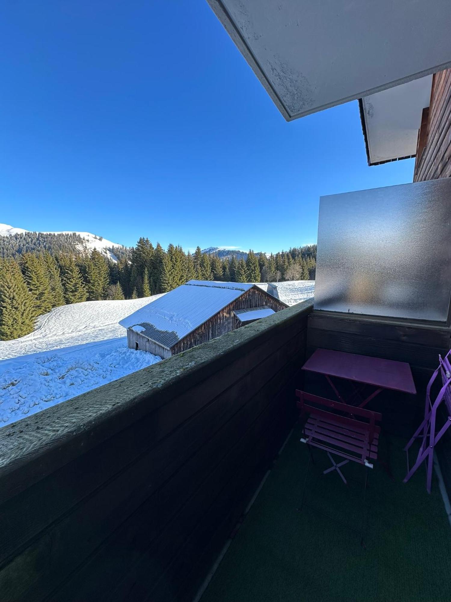 Studio Au Coeur Du Praz-De-Lys - Les Pralyssimes Льо Праз де Лис Екстериор снимка